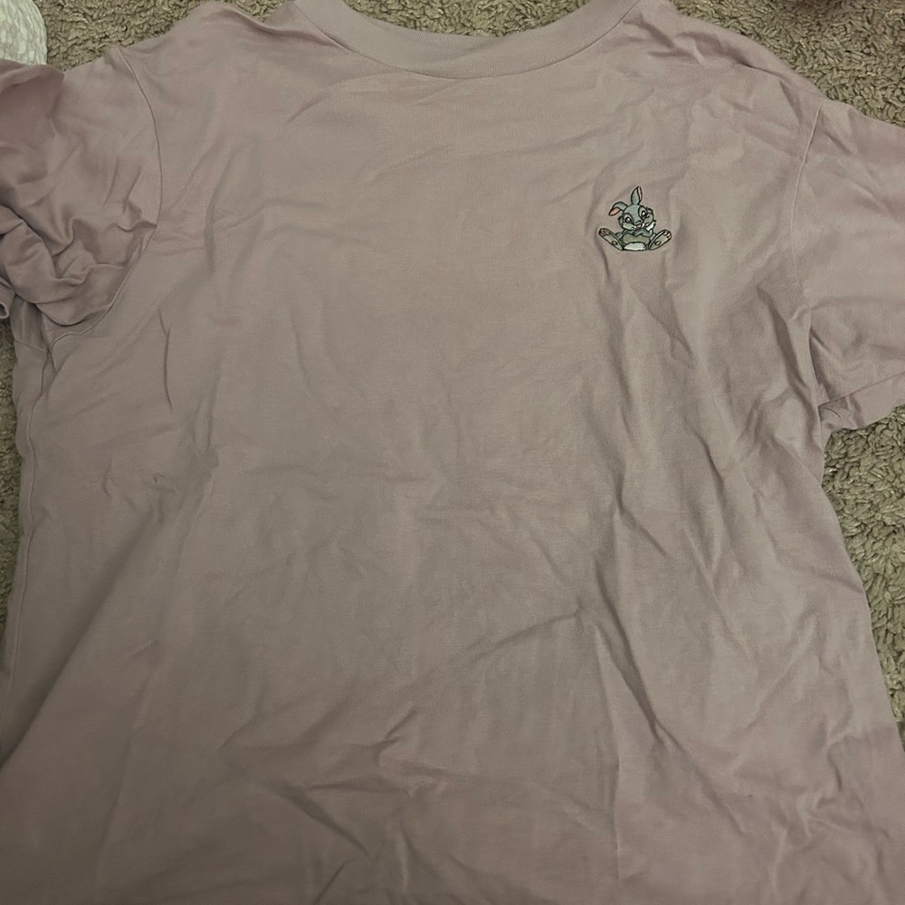 Pink T-Shirt UniQlo Disney Thumper